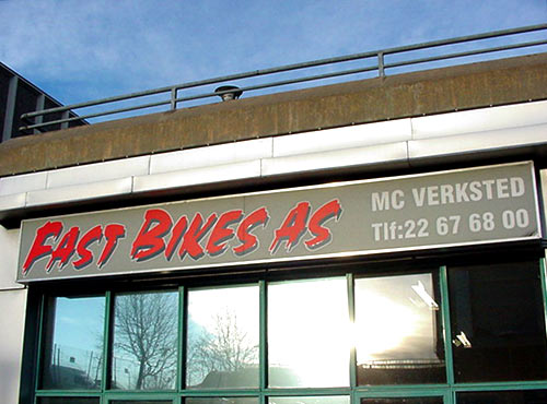 Fast Bikes -- Oslo, Norway Tlf: 22 67 68 00